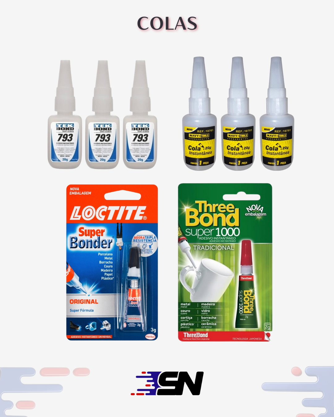 Alguns de nossos produtos