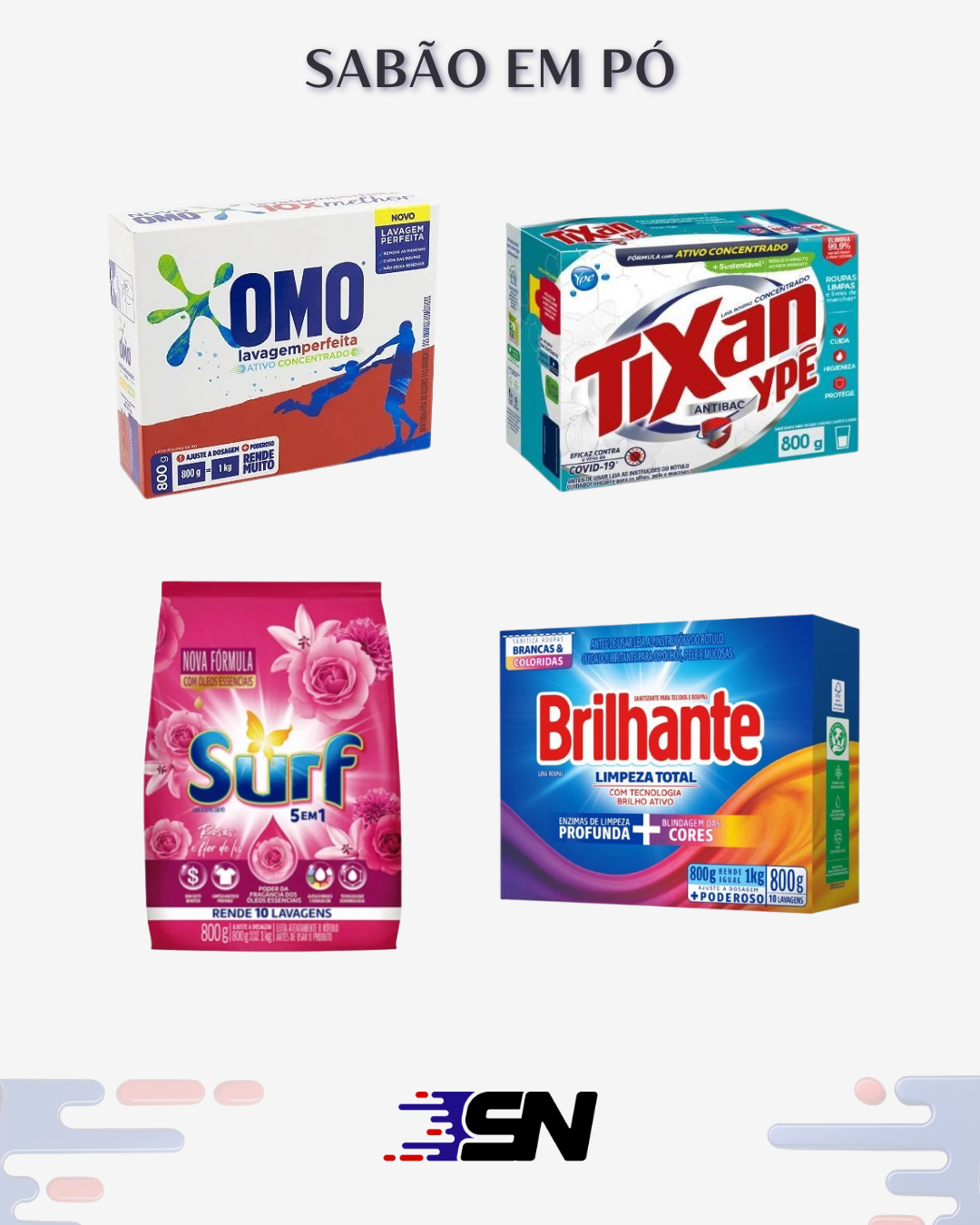 Alguns de nossos produtos